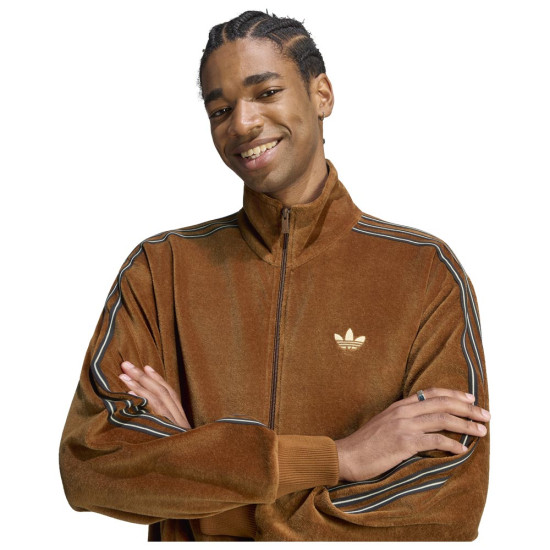 Adidas Ανδρική ζακέτα Firebird Velour Track Top